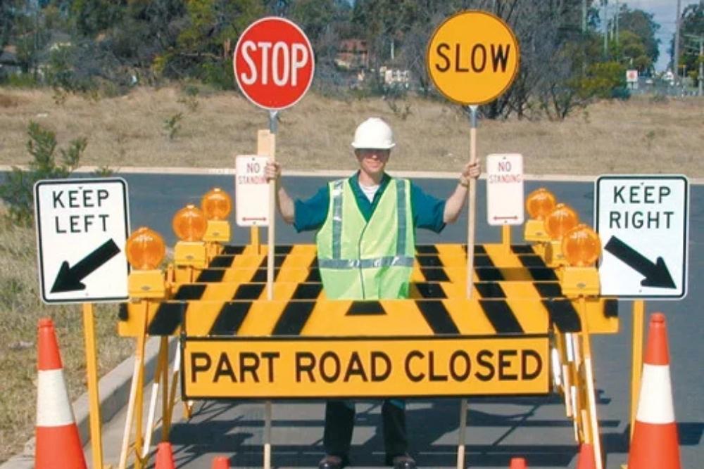Certified TC MAP traffic control professional providing reliable stop slow bat operations for regional safety